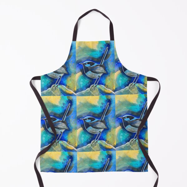 Item preview, Abstract Superb Fairy-Wren designed and sold by Iceskater65.
