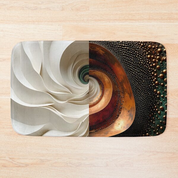 Item preview, Contrast of Organic and Metallic Forms designed and sold by Vicky Brago-Mitchell®.