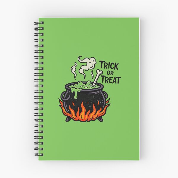 Item preview, Trick Or Treat Witch Cauldron Boiling Potion Bone Halloween Graphic designed and sold by BKSARYLIFE.