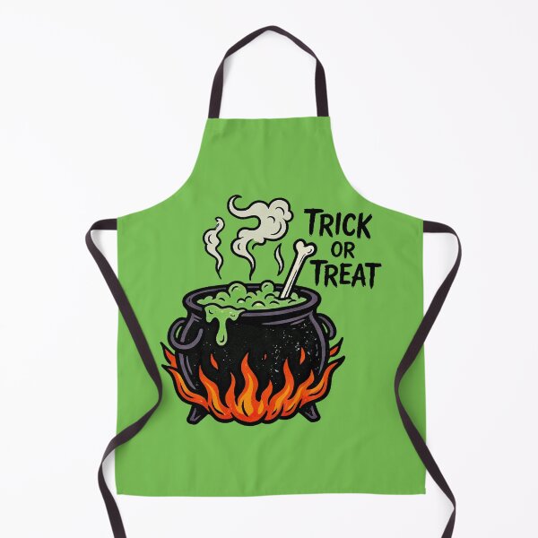 Item preview, Trick Or Treat Witch Cauldron Boiling Potion Bone Halloween Graphic designed and sold by BKSARYLIFE.