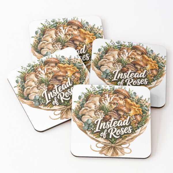 Item preview, Instead of Roses | Wild Mushroom Bouquet Forest Food Illustration designed and sold by UUniqueIImprint.
