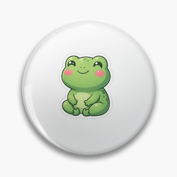 Item preview, Cute Little Green Frog Kawaii Animal designed and sold by Owcomm.