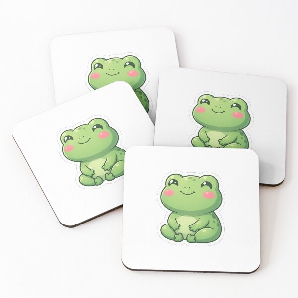Item preview, Cute Little Green Frog Kawaii Animal designed and sold by Owcomm.