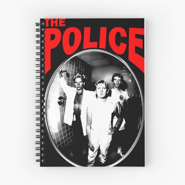 Item preview, The Police Chrome Frame Red Typography Rock Band designed and sold by BradyTerry.