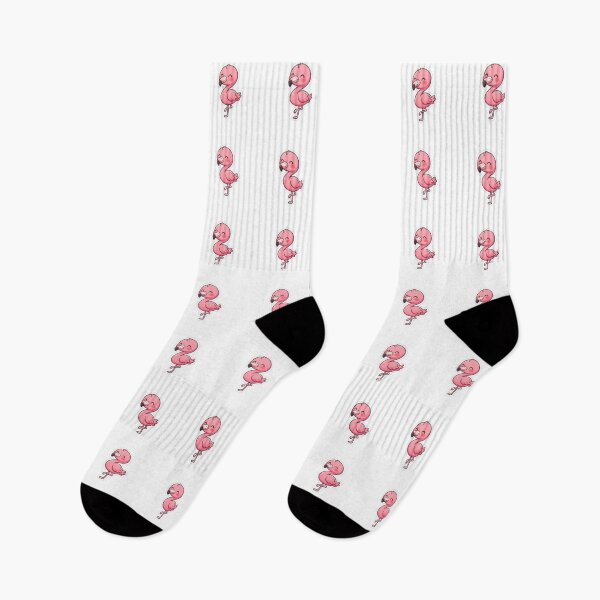Item preview, Cute Pink Flamingo Bird Character Illustration designed and sold by Owcomm.