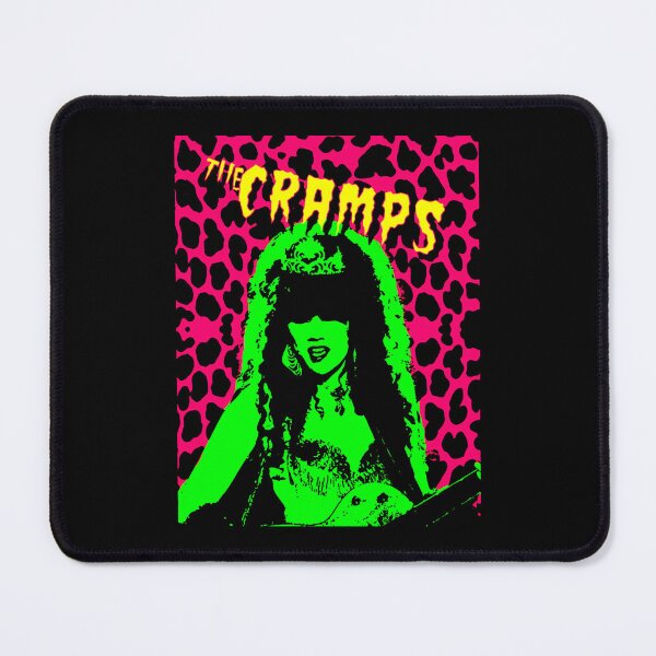 Item preview, The Cramps Neon Green Leopard Print Psychobilly Band designed and sold by BradyTerry.