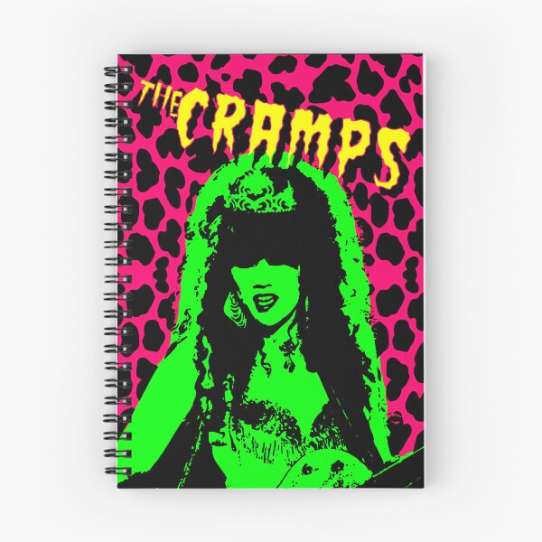 Item preview, The Cramps Neon Green Leopard Print Psychobilly Band designed and sold by BradyTerry.