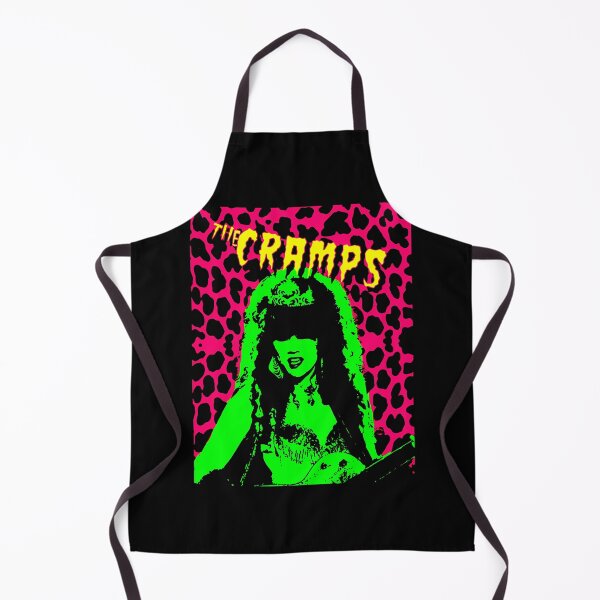 Artikelvorschau, The Cramps Neon Green Leopard Print Psychobilly Band entworfen und verkauft von BradyTerry.