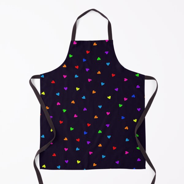 Item preview, Vibrant Hearts Pattern Against a Deep Midnight Blue Background Colourful Digital Art designed and sold by Matt_Smith.