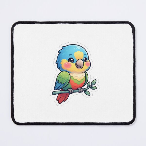 Item preview, Cute Little Blue and Green Parrot designed and sold by Owcomm.