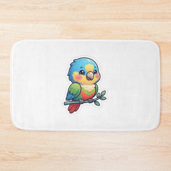 Item preview, Cute Little Blue and Green Parrot designed and sold by Owcomm.
