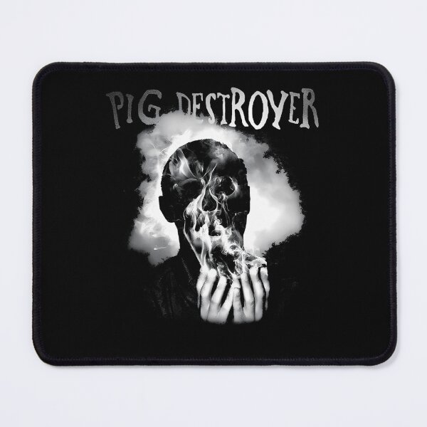 Item preview, Pig Destroyer Head Cage Grindcore Death Metal Skull designed and sold by BradyTerry.