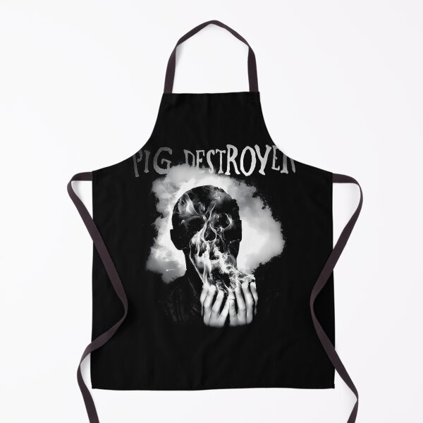 Item preview, Pig Destroyer Head Cage Grindcore Death Metal Skull designed and sold by BradyTerry.