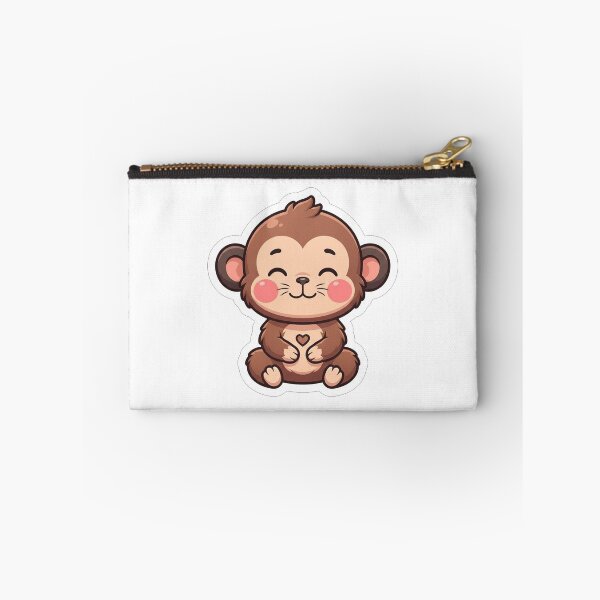 Item preview, Cute Baby Monkey With Big Cheeks designed and sold by Owcomm.
