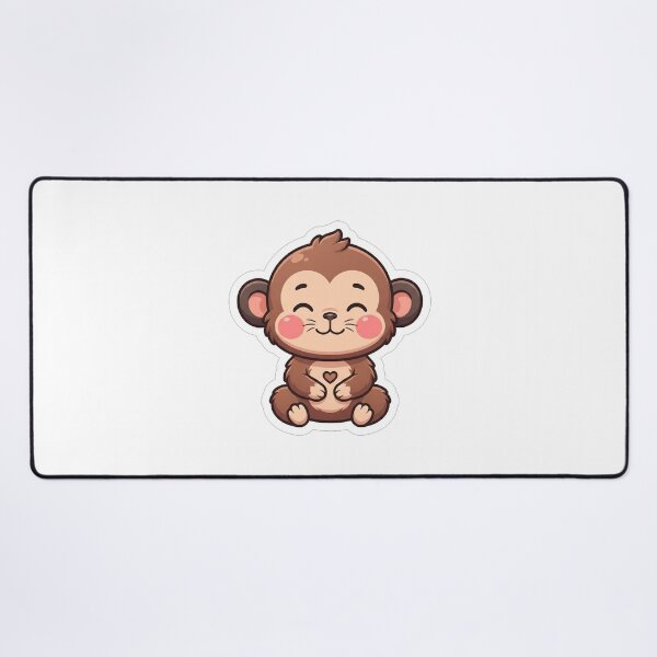Item preview, Cute Baby Monkey With Big Cheeks designed and sold by Owcomm.