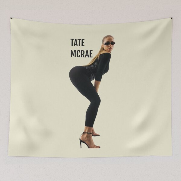 Item preview, Tate McRae Bold Black Catsuit Pose designed and sold by Vicky021.