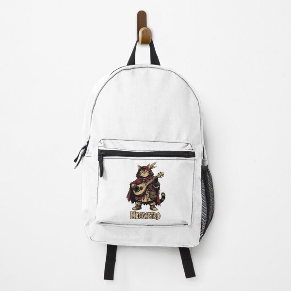 Item preview, Meowstro | Funny Bard Cat Fantasy designed and sold by Bisonia.