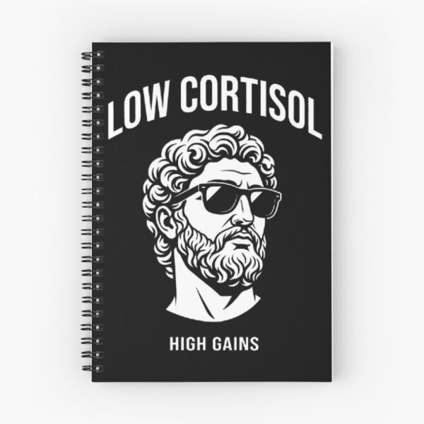 Item preview, Low Cortisol High Gains Gym - Stoic Greek Statue Meme designed and sold by OLLI_STORE.