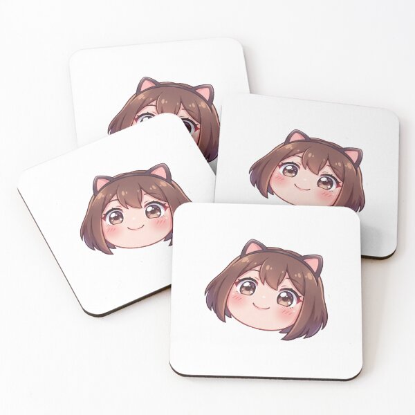 Item preview, Cute Anime Cat Girl designed and sold by ujjawal.