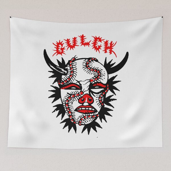 Item preview, Red Silhouette And Black Metalcore designed and sold by MosiqueUnique.