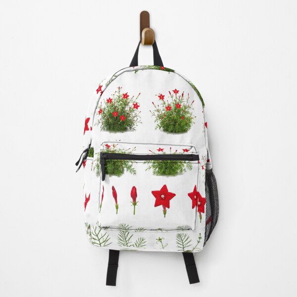Item preview, Red Cypress Vine Cardinal Flower Botanical Set Aesthetic designed and sold by Rehnair.