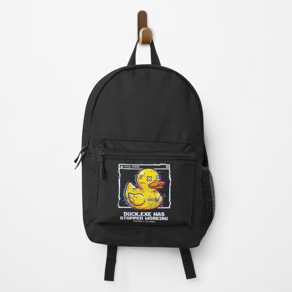 Item preview, Duck EXE Has Stopped Working Glitch Art Developer Humor designed and sold by SplashTastic.