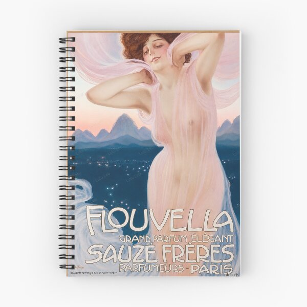 Item preview, Art Nouveau Poster - Flouvella  designed and sold by LuluLeb.