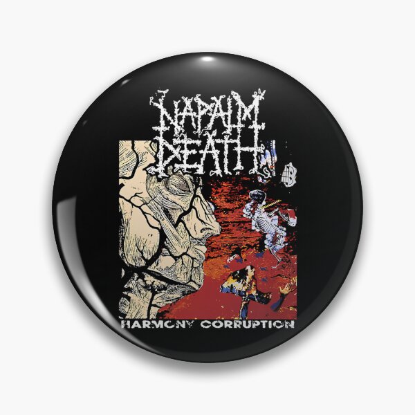 Item preview, Napalm Death Harmony Corruption Grindcore Death Metal designed and sold by BradyTerry.