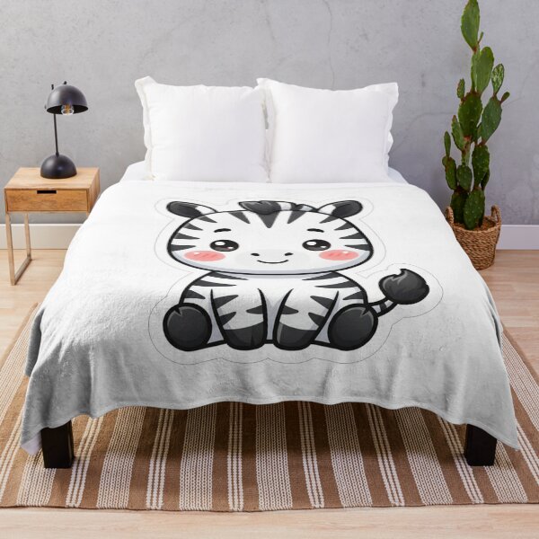 Item preview, Cute Baby Zebra Cartoon Animal Character designed and sold by Owcomm.