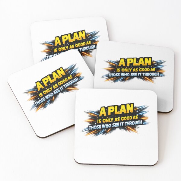 Item preview, A Plan Is Only As Good As Those Who See It Through | Clone Wars Quote designed and sold by DTCShop-313.