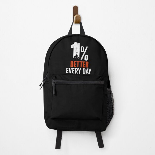 Item preview, 1% Better Every Day - Motivational Fitness & Gym Quote designed and sold by Dakson Design - Fantasy Art.