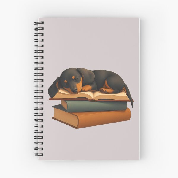 Item preview, Booked for a Nap – Minimal Dachshund Line Art Design designed and sold by ManggaeJM.