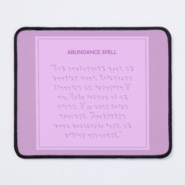 Item preview, Abundance Spell designed and sold by Lusx.