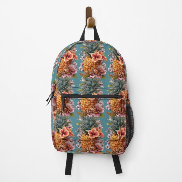 Item preview, Pineapple Tropical Fruits and Flowers designed and sold by Grafititee.