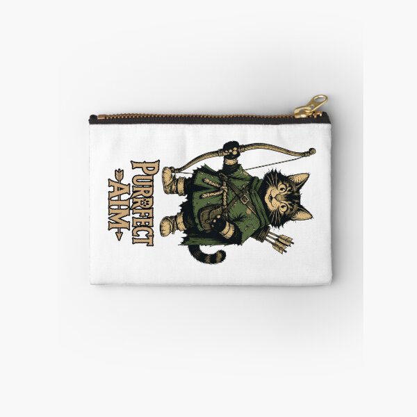 Item preview, Purrfect Aim | Funny Archer Cat Fantasy designed and sold by Bisonia.