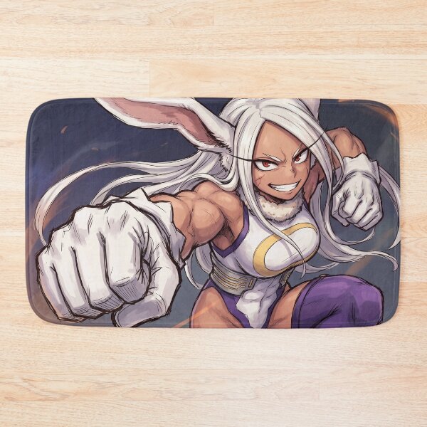 Item preview, Rabbit Hero // Anime Illustration - Dynamic Bunny Hero Anime Art designed and sold by Astraphyllia.