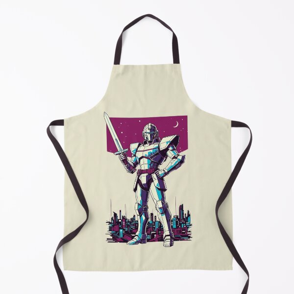 Item preview, Synthwave Retro Anime Cyberpunk Paladin designed and sold by KungPowUnicorn.