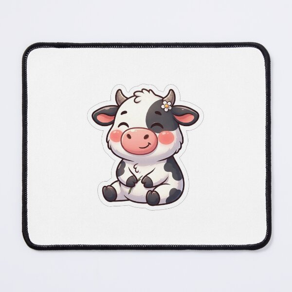 Item preview, Cute Little Cow With A Flower designed and sold by Owcomm.