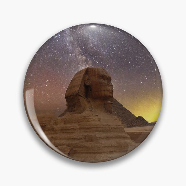 Item preview, Great Sphinx Under the Milky Way | Ancient Egypt Night Sky | Celestial Travel Photography designed and sold by StyleForge Apparel.