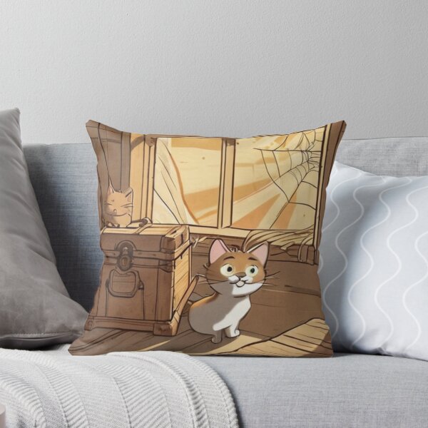Item preview, Illustration - Observant Feline, Classic Comic Book Style designed and sold by World-Pets.