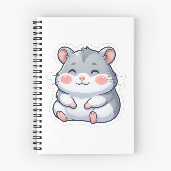 Item preview, Cute Little Chubby Hamster Smiling Portrait designed and sold by Owcomm.
