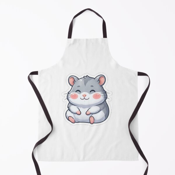 Item preview, Cute Little Chubby Hamster Smiling Portrait designed and sold by Owcomm.