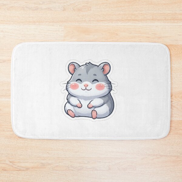Item preview, Cute Little Chubby Hamster Smiling Portrait designed and sold by Owcomm.