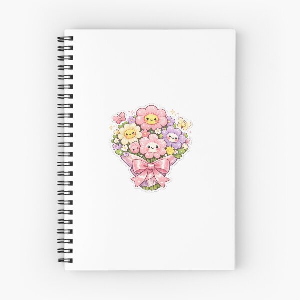 Item preview, Floral Bouquet Sticker Kawaii Spring Aesthetic for Flower Lovers & Gift Giving designed and sold by CutePrintCorner.