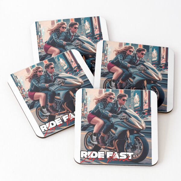 Item preview, Ride Fast - Love Hard designed and sold by Concept-Hub.
