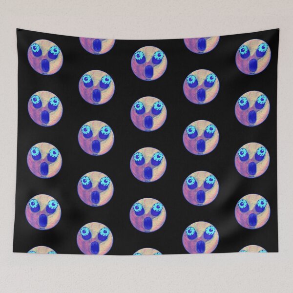 Item preview, Equalized Surprised Scar-E-Moji - Psychedelic Edition designed and sold by Grimmlar.