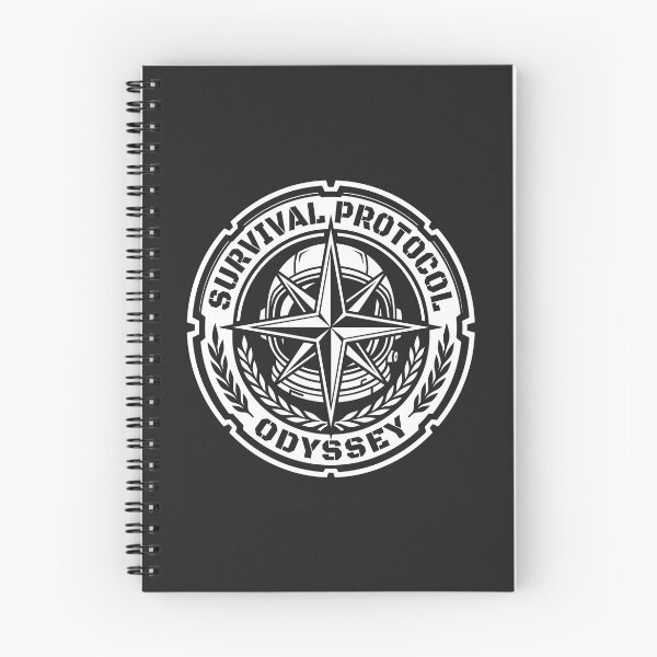 Item preview, Survival Protocol Odyssey Sci-Fi Badge Astronaut Emblem designed and sold by SplashTastic.