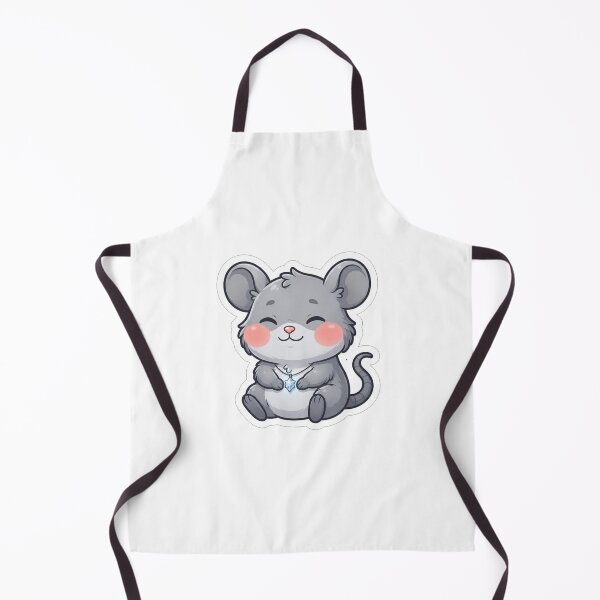Item preview, Cute Little Grey Mouse With Pendant designed and sold by Owcomm.