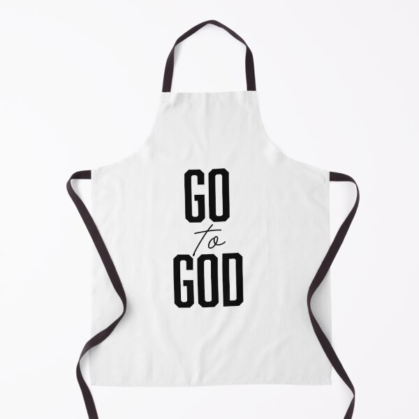 Item preview, Go To God – Christian Faith Typography T-Shirt Design designed and sold by CrossCrafted.