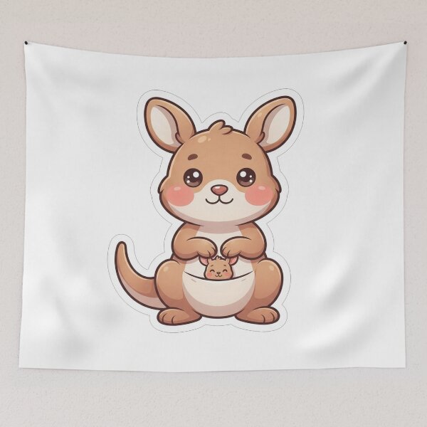 Item preview, Cute Mother Kangaroo designed and sold by Owcomm.